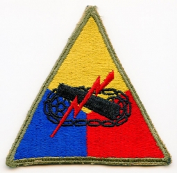 WWII US Army Armored Forces Headquarters Patch