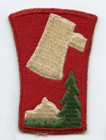 WWII US Army 70th Division (Trailblazers) Shoulder Patch