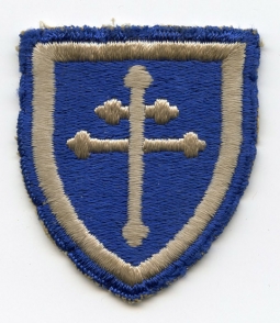 WWII United States Army 79th Division (Cross of Lorraine) Shoulder Patch