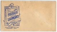 WWII USS Finback SS-230 Launched Postal Cover Slightly "Foxed"