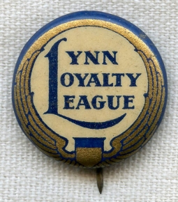 WWI Lynn, Massachusetts War Savings Service Club Pin