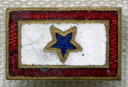 WWI Son-in-Service Pin with Patent Mark